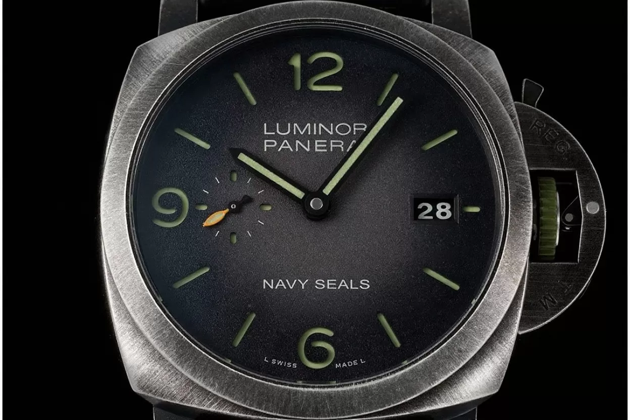 Luminor PAM1412 Navy Seals 44mm SS / RU Gradient Grey Dial VSF P9010 - Image 2