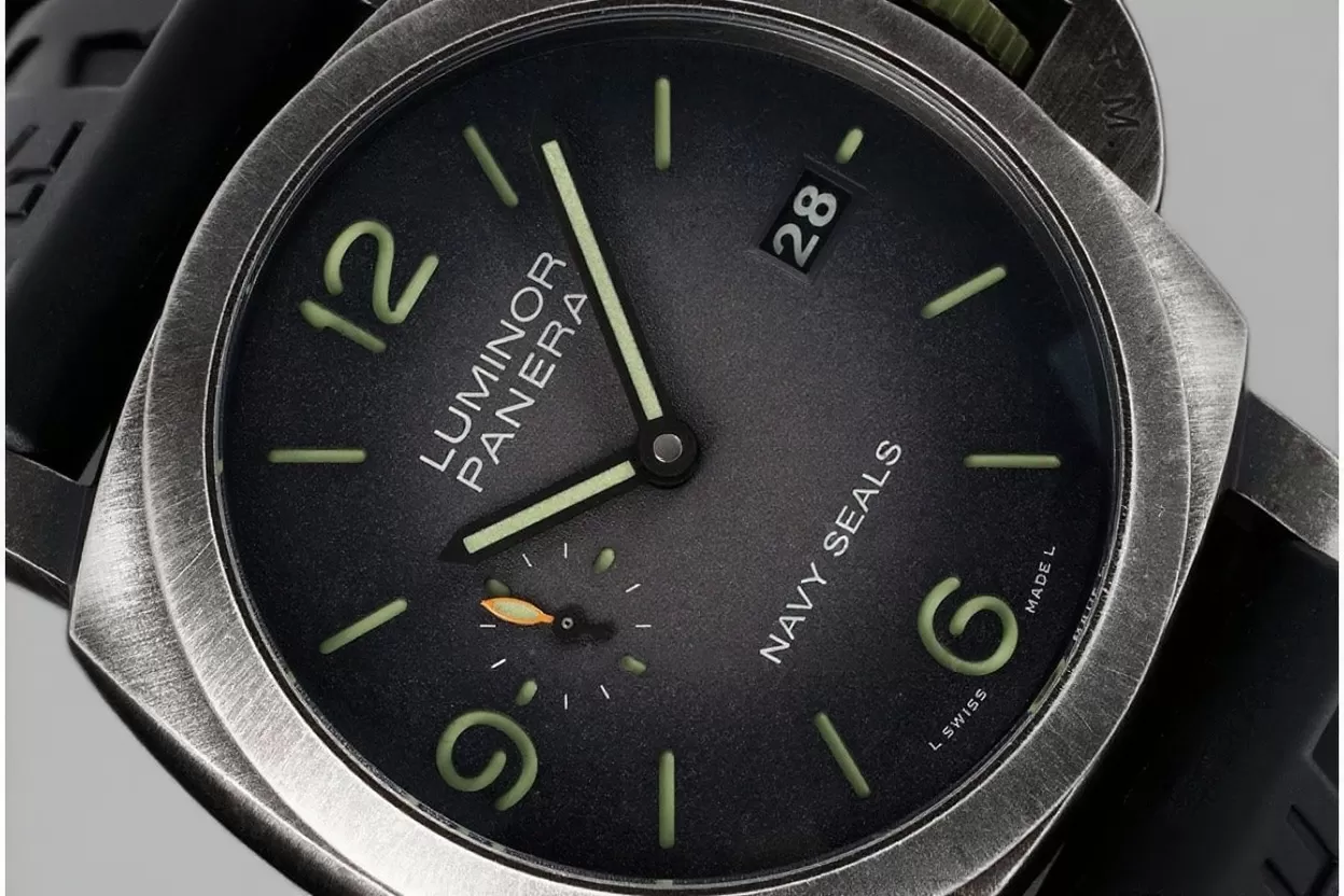 Luminor PAM1412 Navy Seals 44mm SS / RU Gradient Grey Dial VSF P9010 - Image 3