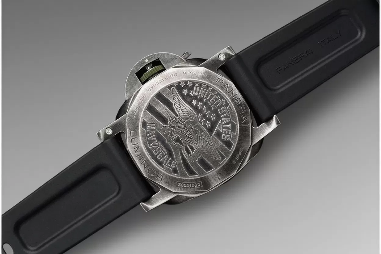 Luminor PAM1412 Navy Seals 44mm SS / RU Gradient Grey Dial VSF P9010 - Image 7