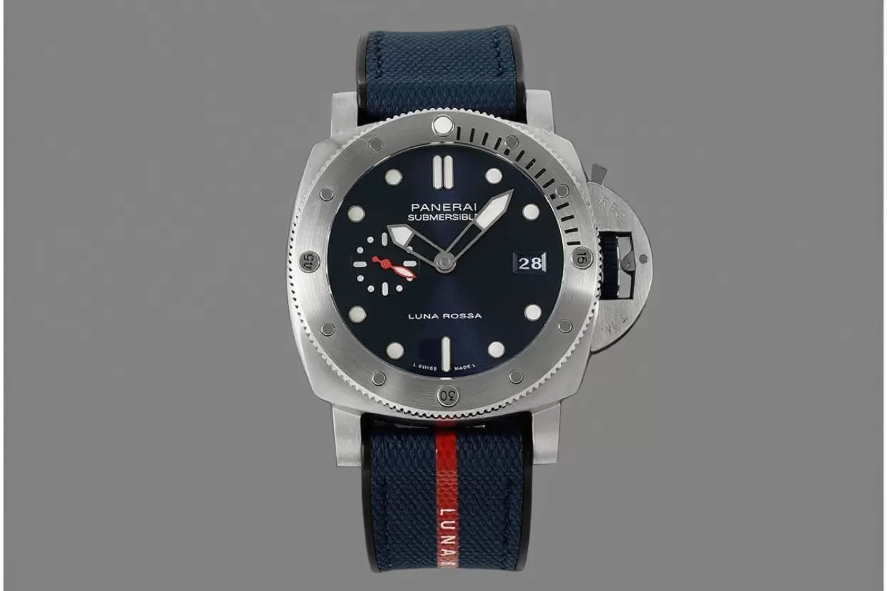Submersible PAM1391 Luna Rossa 44mm SS / RU Blue Dial VSF P900 - Image 3