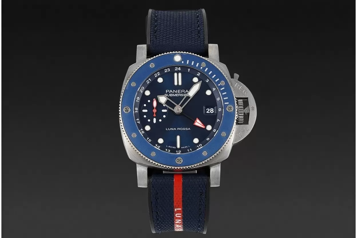Submersible PAM1507 Luna Rossa 42mm SS / RU Blue Dial VSF P900 - Image 4