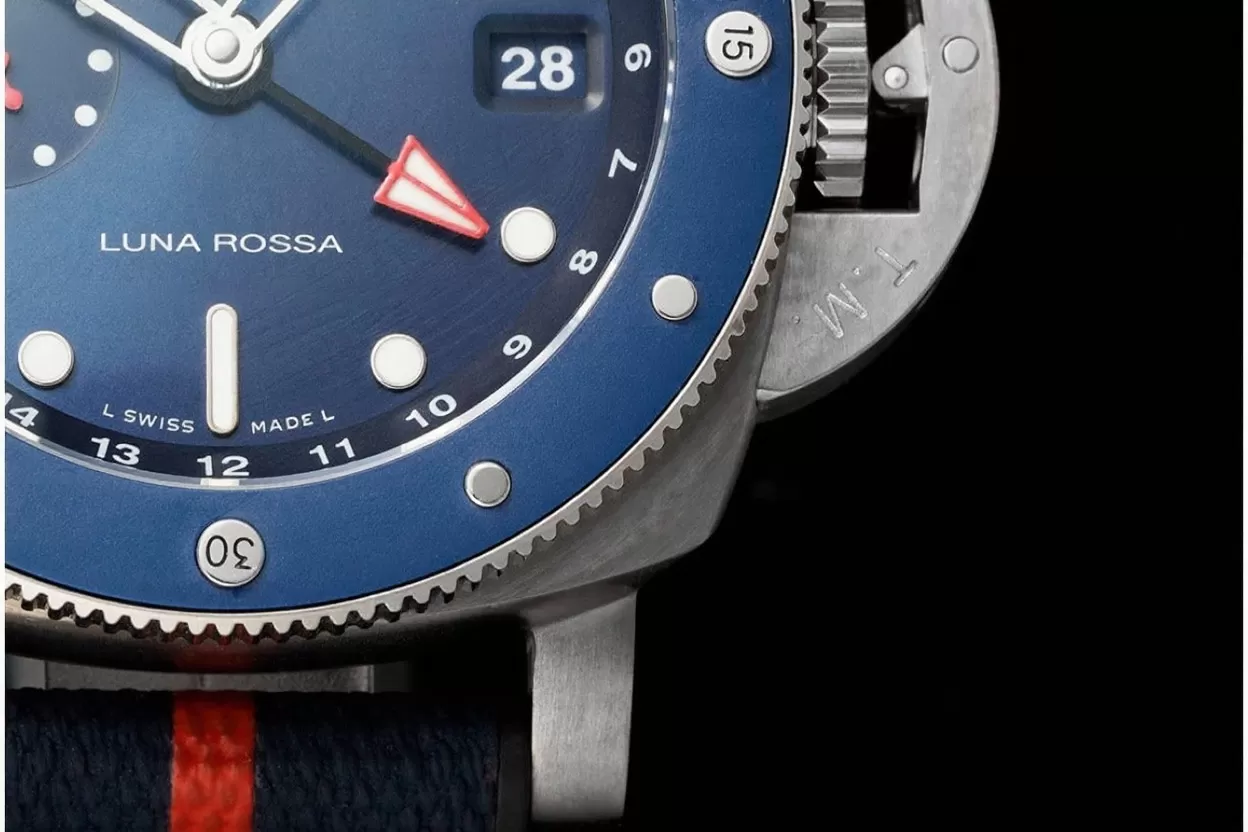 Submersible PAM1507 Luna Rossa 42mm SS / RU Blue Dial VSF P900 - Image 6