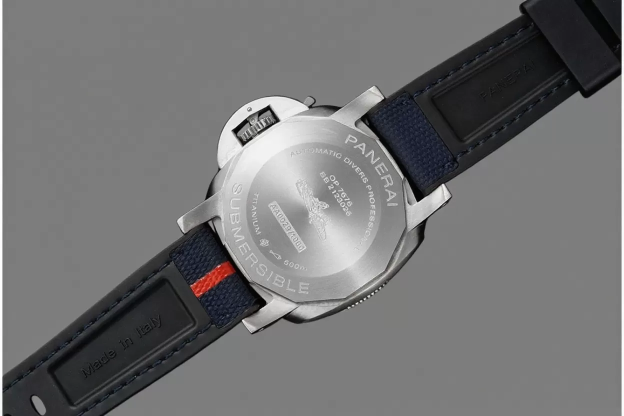 Submersible PAM1507 Luna Rossa 42mm SS / RU Blue Dial VSF P900 - Image 9