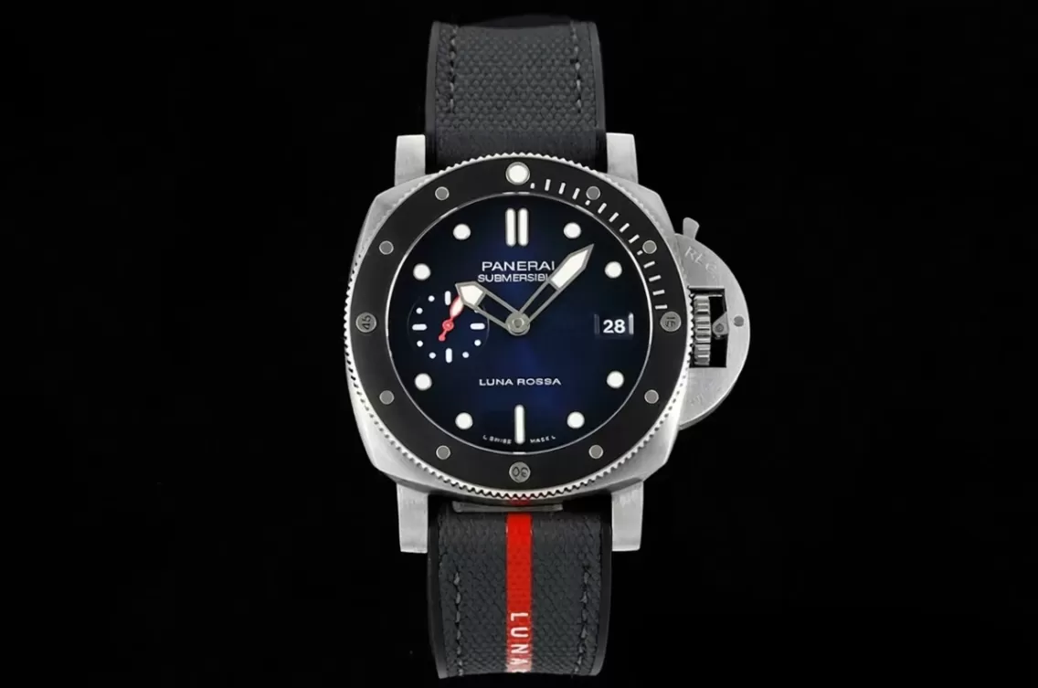 Submersible PAM1565 Luna Rossa 42mm SS / RU Blue Dial VSF P900 - Image 2