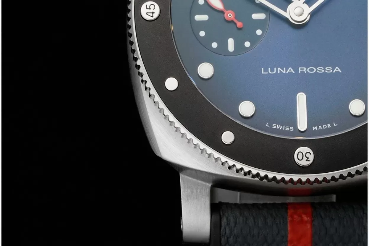 Submersible PAM1565 Luna Rossa 42mm SS / RU Blue Dial VSF P900 - Image 6