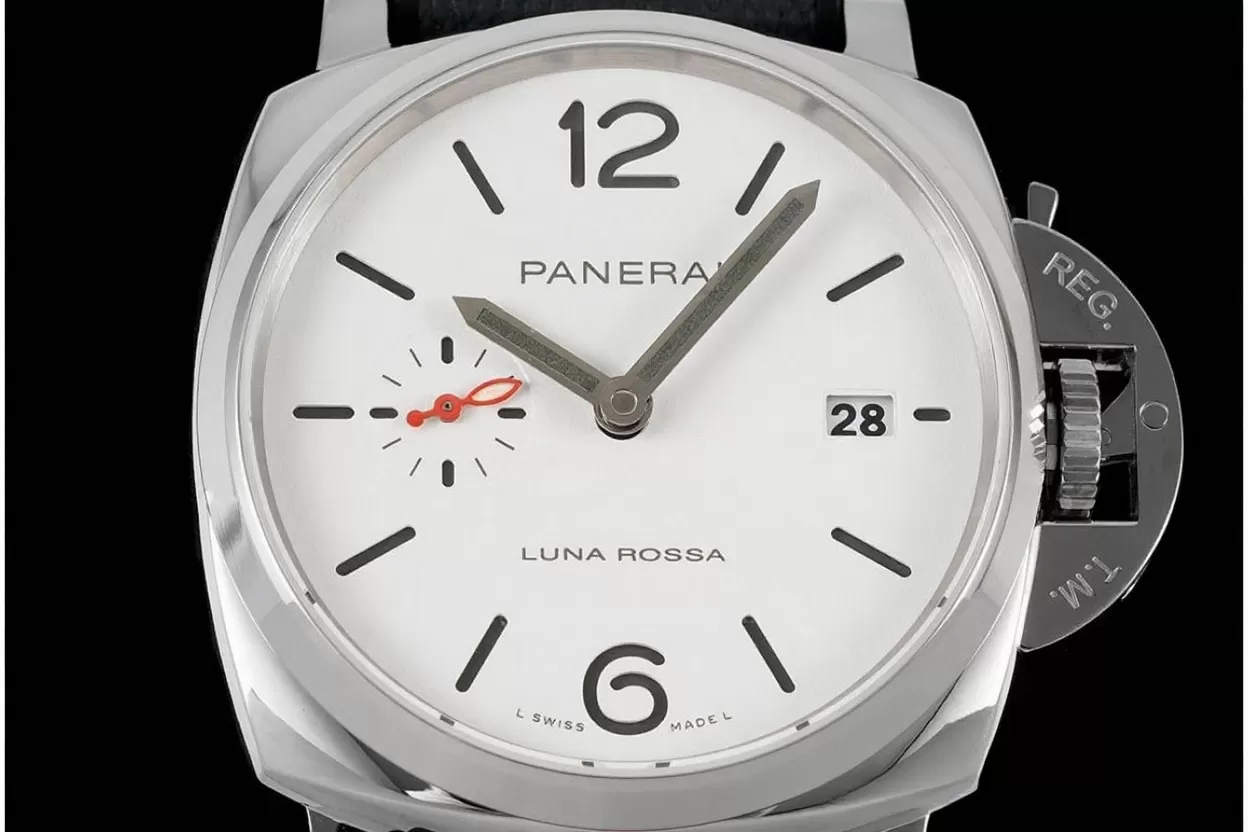 Luminor Due PAM1381 Luna Rossa 42mm SS / RU White Dial VSF P900 - Image 2