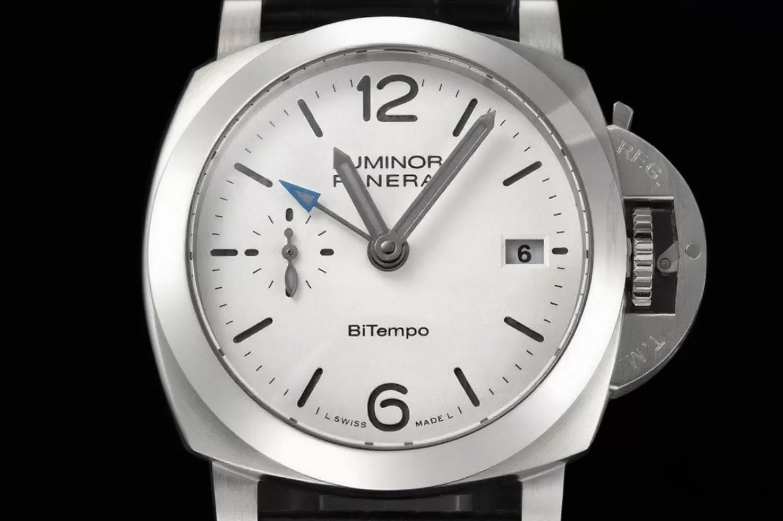 Luminor PAM1367 Bitempo GMT 40mm SS / LE White Dial VSF P900 - Image 2