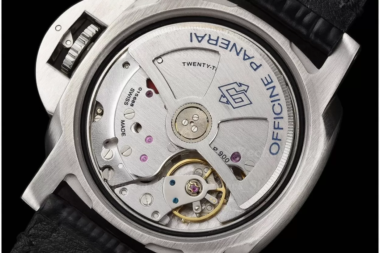 Luminor PAM1367 Bitempo GMT 40mm SS / LE White Dial VSF P900 - Image 9