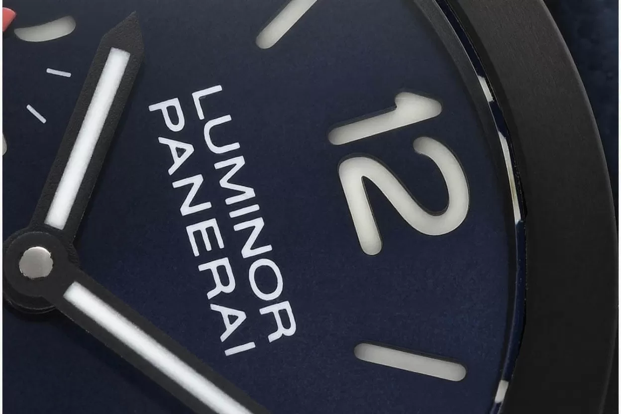 Luminor PAM1408 Luna Rossa 40mm DLC / NY Blue Dial VSF P900 - Image 7