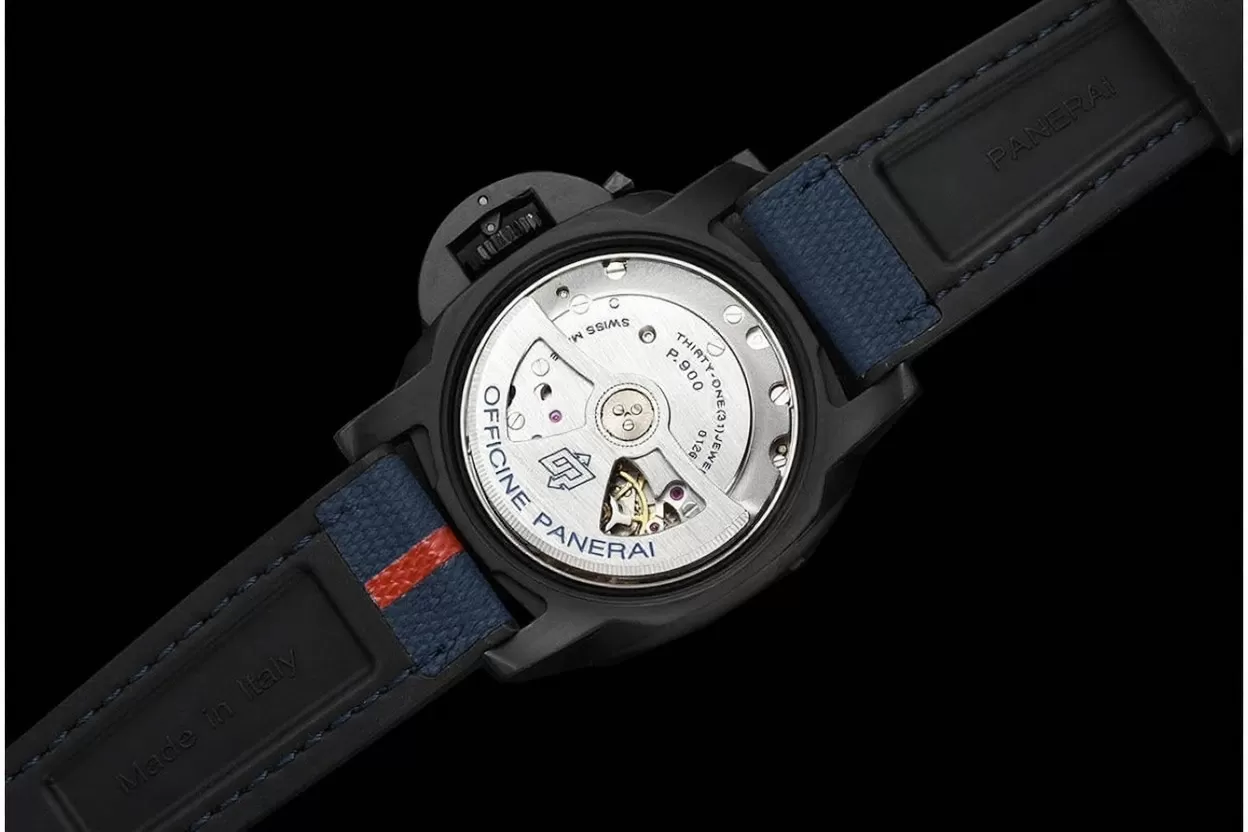 Luminor PAM1408 Luna Rossa 40mm DLC / NY Blue Dial VSF P900 - Image 10