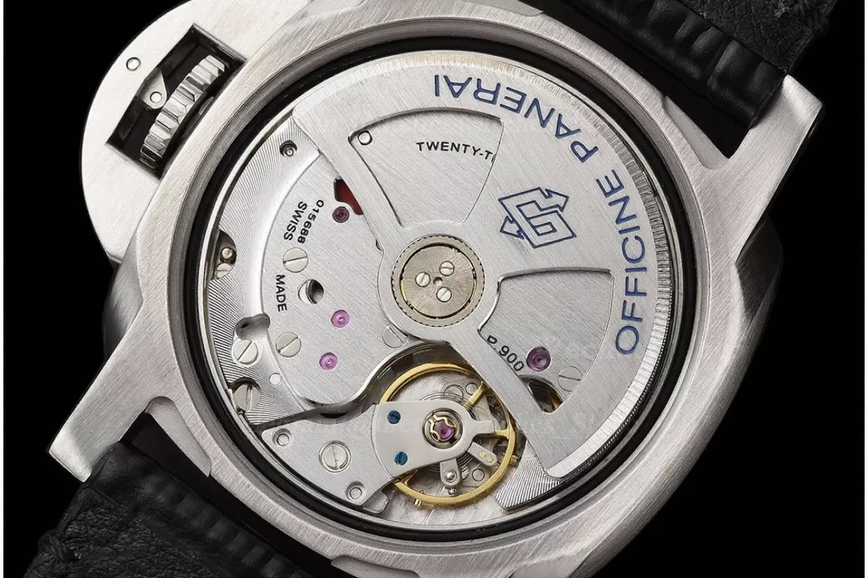 Luminor PAM1365 Bitempo GMT 40mm SS / LE Black Dial VSF P900 - Image 6