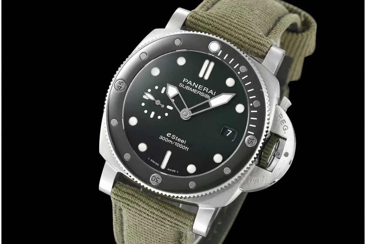 Submersible PAM1287 44MM SS / NY Green Dial VSF P900