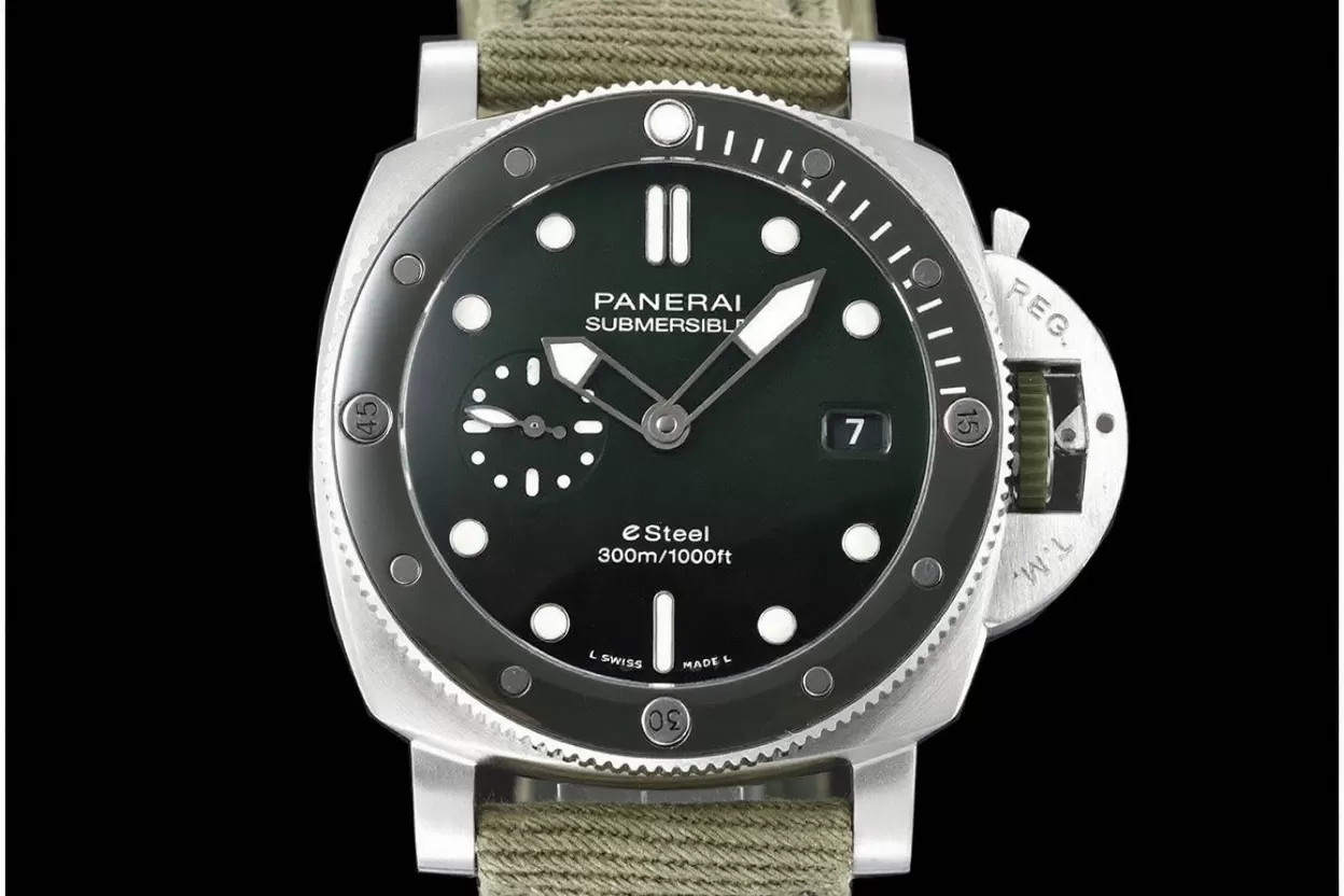 Submersible PAM1287 44MM SS / NY Green Dial VSF P900 - Image 2