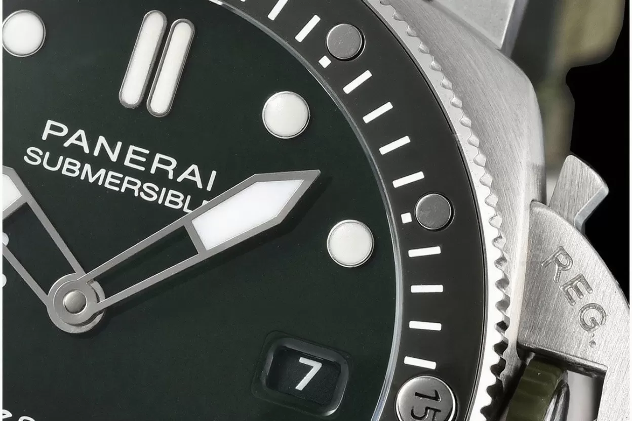 Submersible PAM1287 44MM SS / NY Green Dial VSF P900 - Image 6