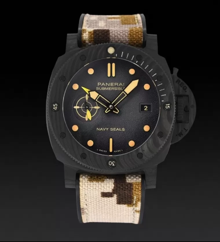 Submersible PAM1513 44mm Carbon / NY Grey Dial VSF P900 - Image 3