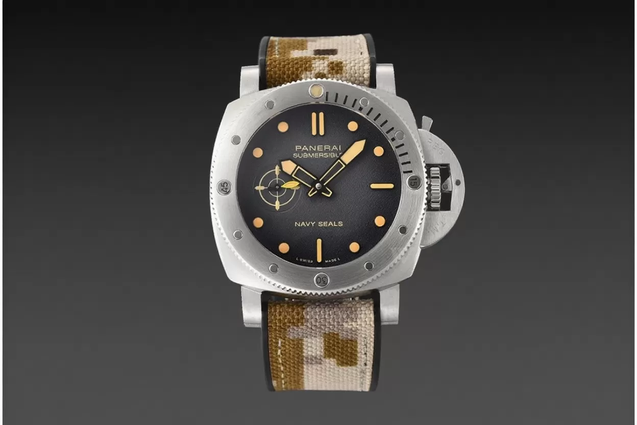 Submersible PAM1518 44mm SS / NY Grey Dial VSF P900 - Image 4