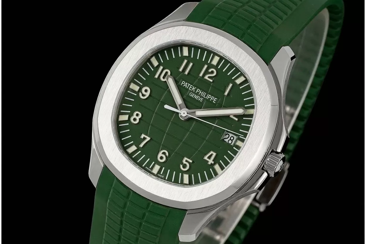 Aquanaut 5168G 42mm SS / RU Green / Num ZF A330