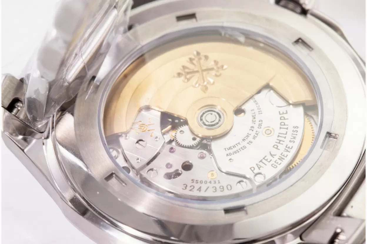Patek Philippe ?C Aquanaut Ref.5167 SS / SS Black / Num 3KF 1:1 Asia 324 - Image 12