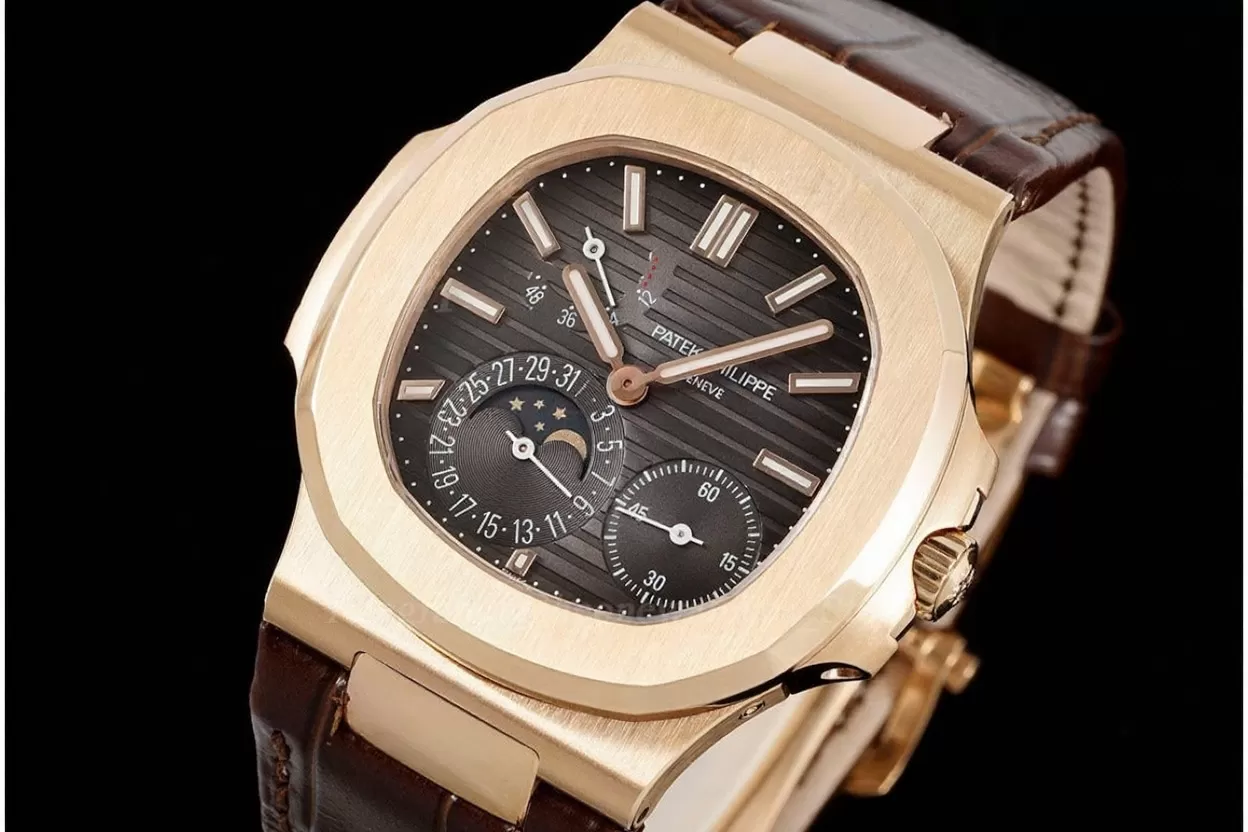 Nautilus 40mm 5712 RG / LE Brown / Stk PPF A240 Super Clone