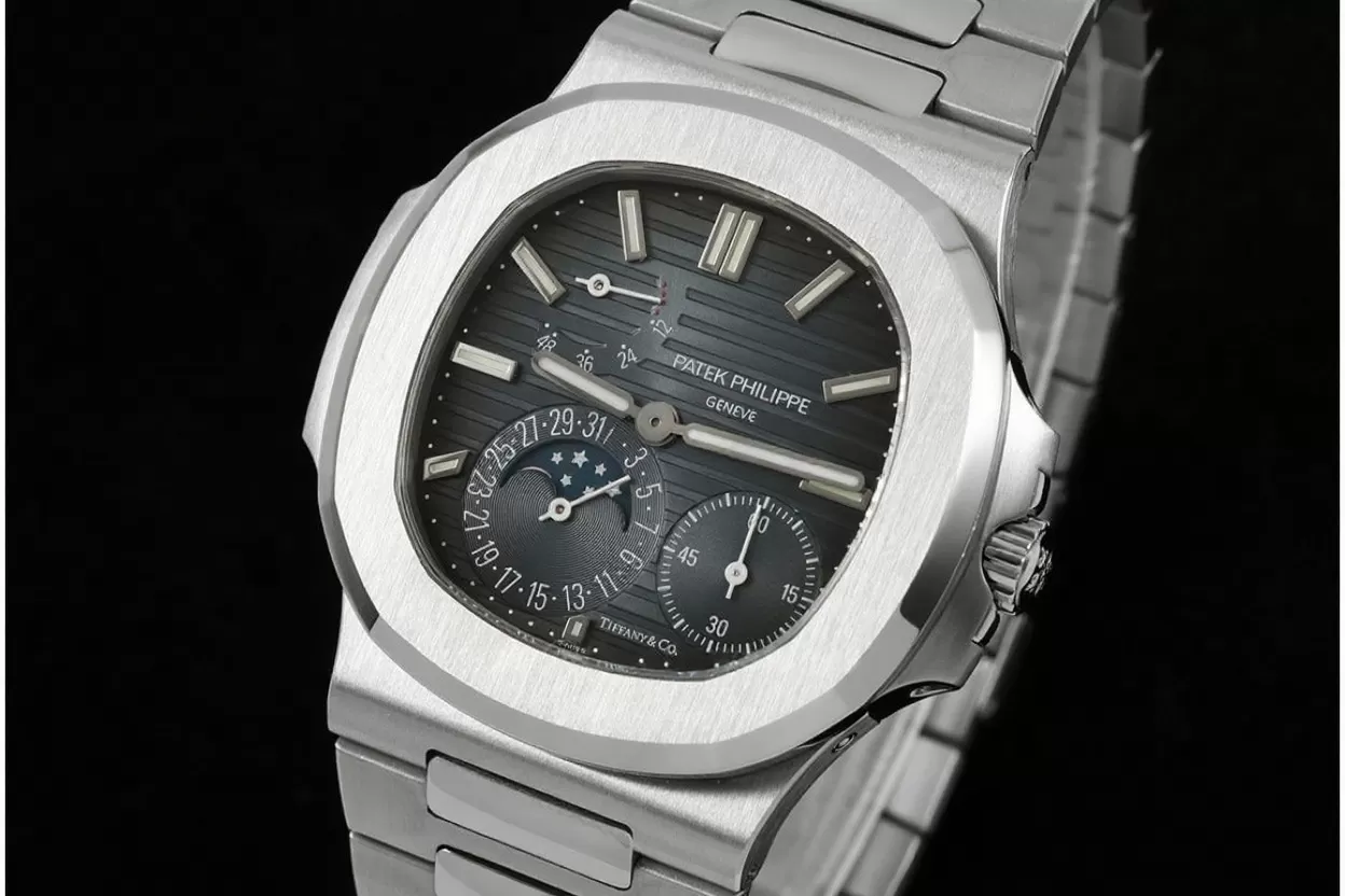 Nautilus 40mm 5712 Tiffany & Co. SS / SS Blue Dial PPF V3 A330 Super Clone
