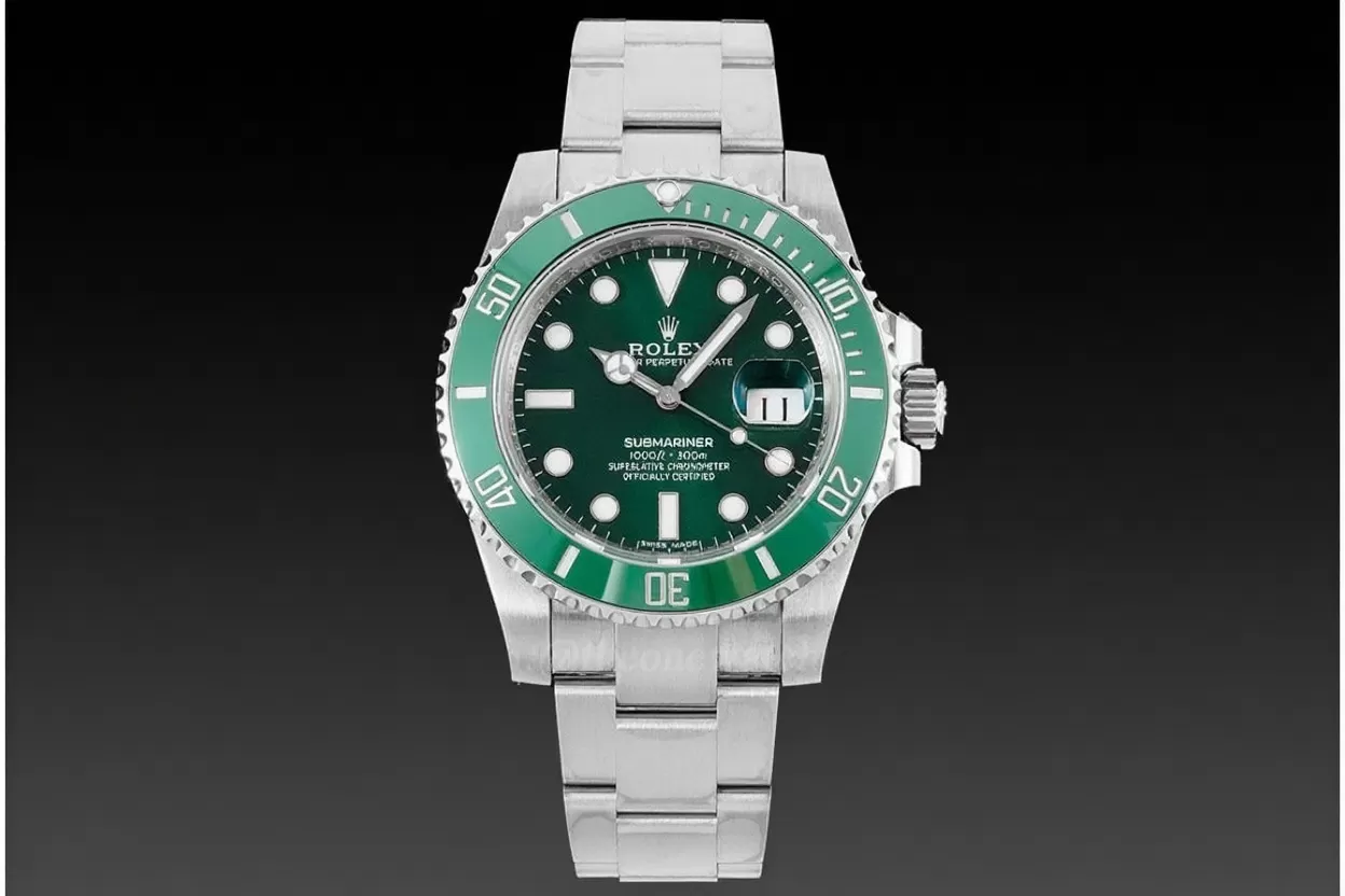Submariner 116610LV Hulk 40mm SS / SS Green Dial VSF VS3135