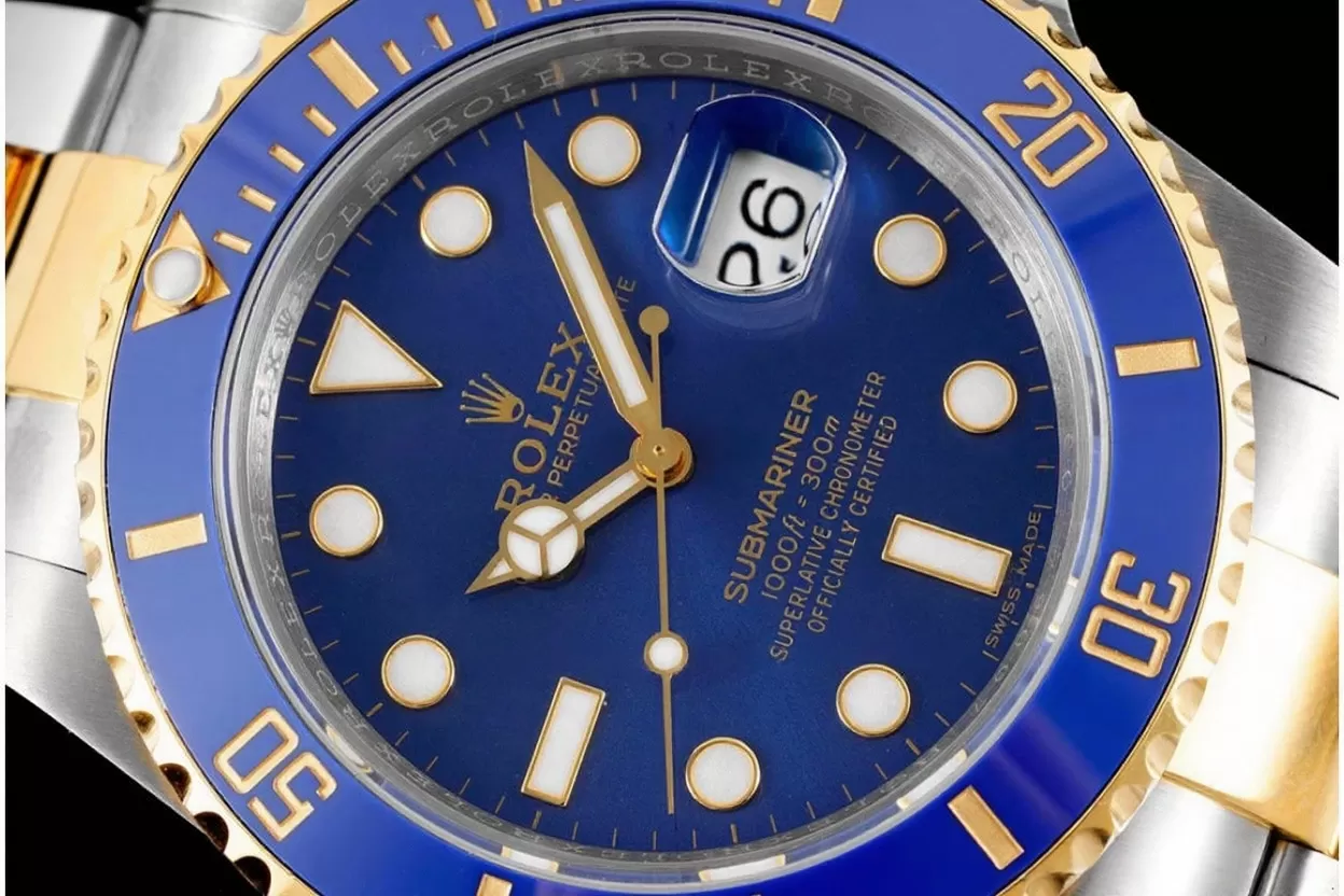 Submariner 116613LB Bluesy 40mm 904L YG / SS Blue VSF VS3135 - Image 3