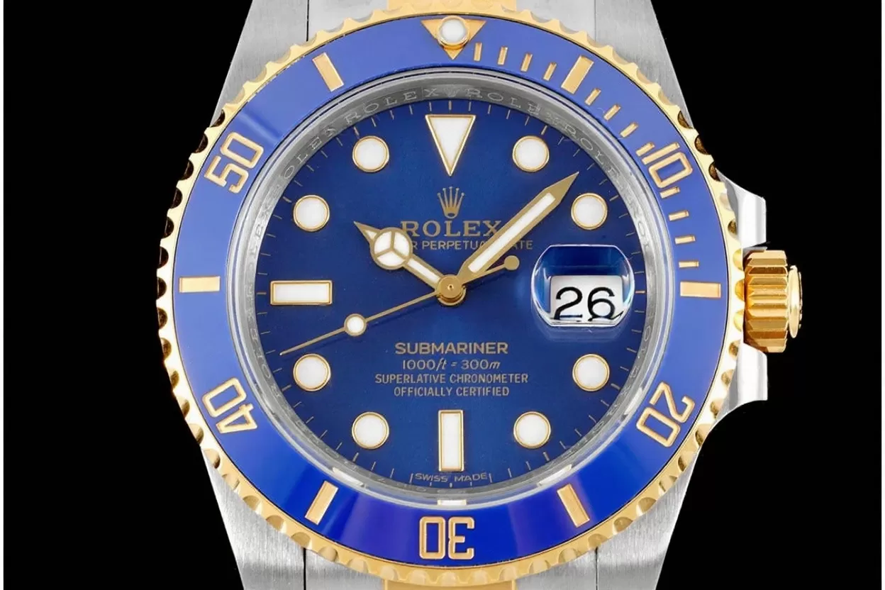 Submariner 116613LB Bluesy 40mm 904L YG / SS Blue VSF VS3135 - Image 2