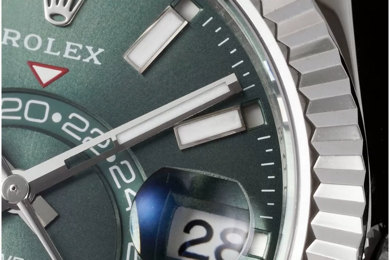 SkyDweller 326934 42mm Oys SS / SS Green Dial ZF A2824 - Image 5