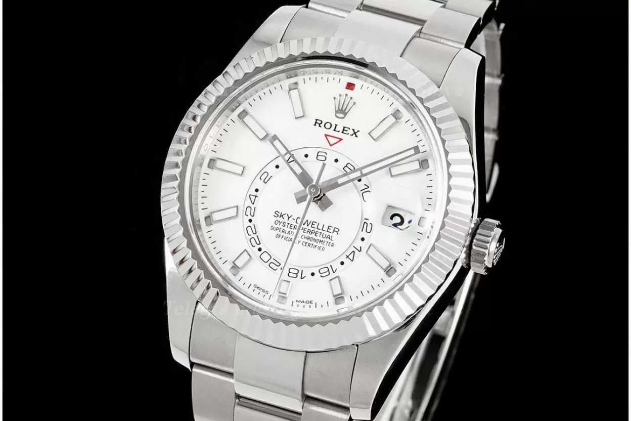 SkyDweller 326934 42mm Oys SS / SS White Dial ZF A2824