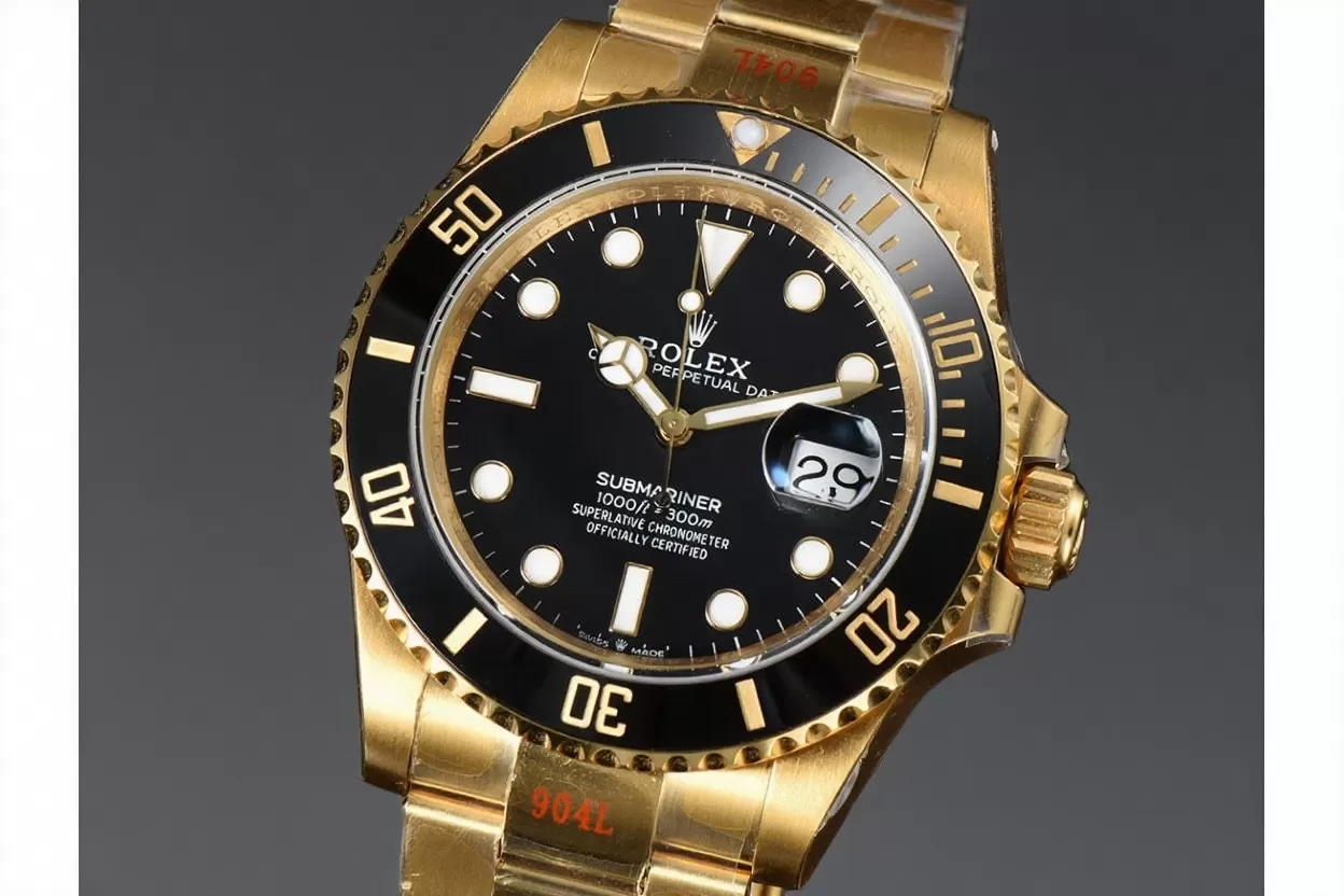 Submariner 126618LN 41mm YG / YG Black Dial VSF DD3235