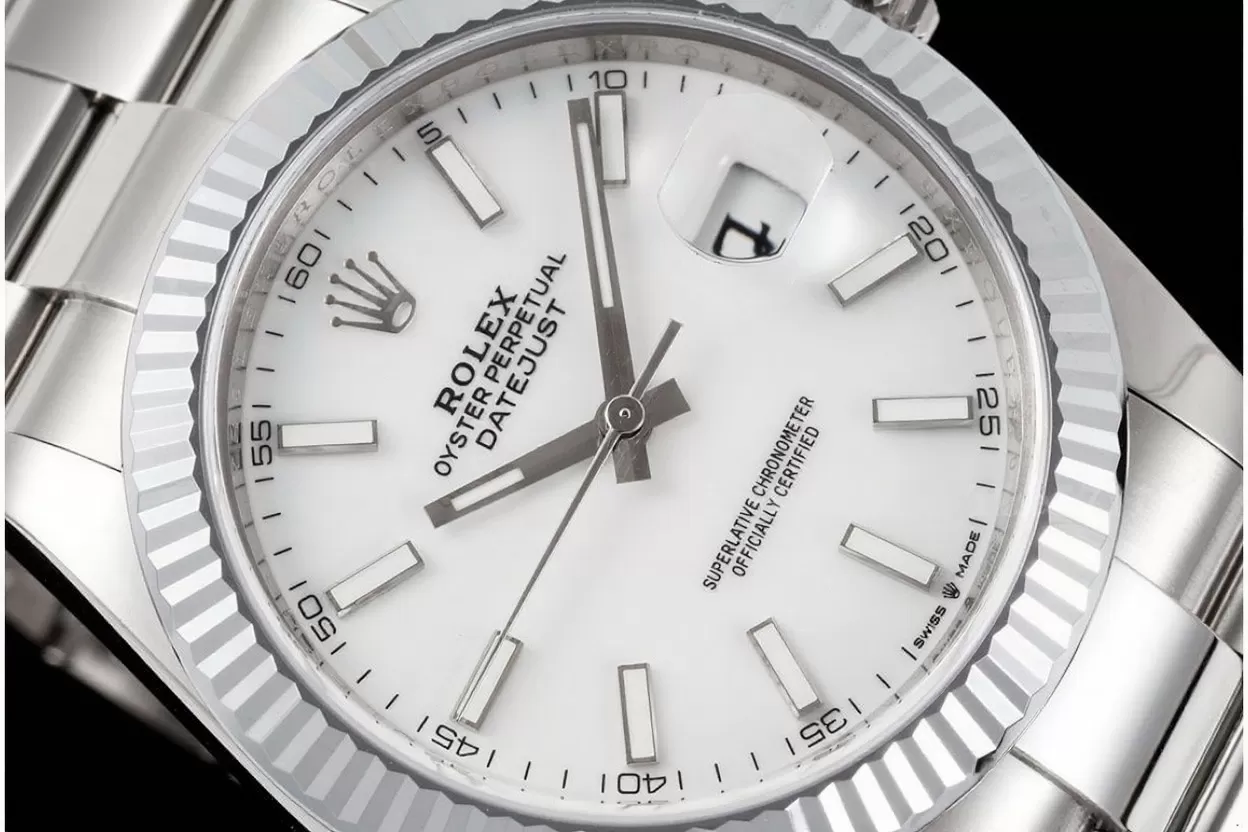 Datejust 126334 41mm Oys SS / SS White / Stk VSF DD3235 - Image 3