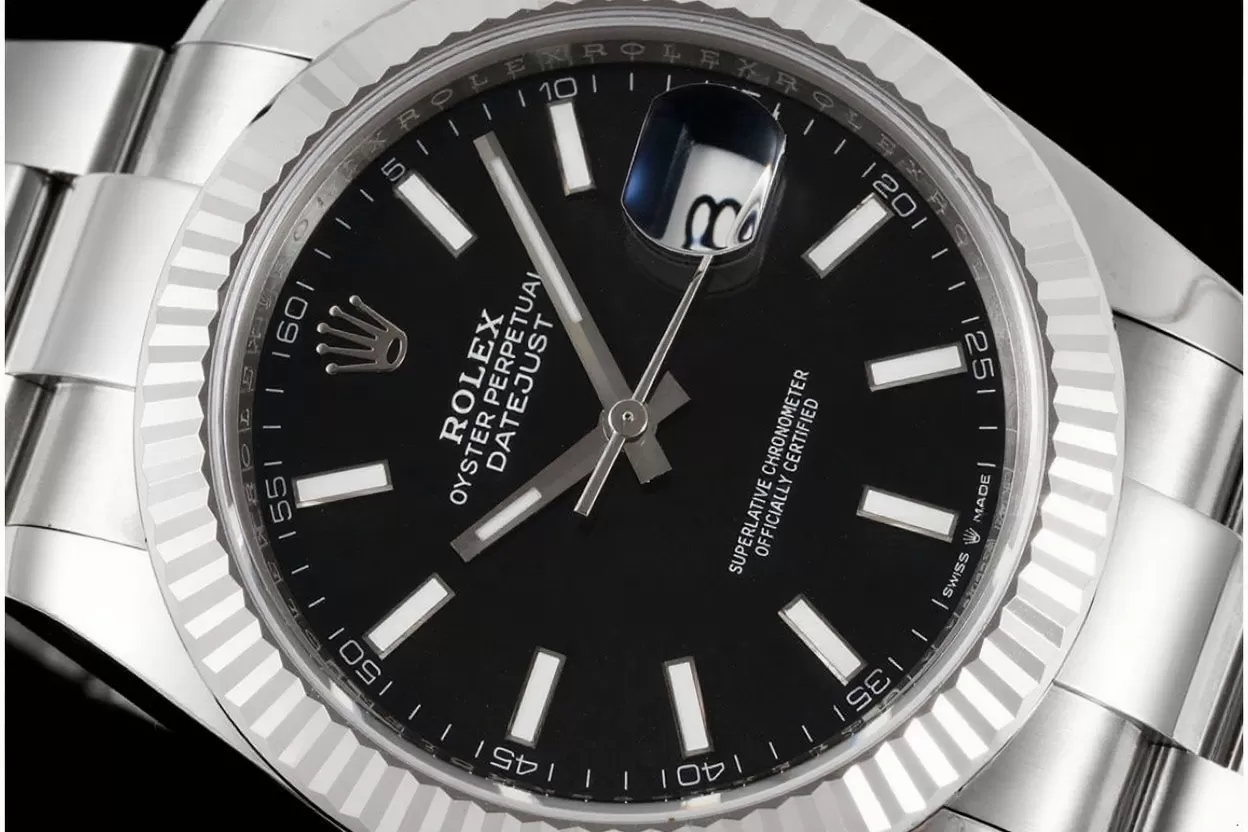Datejust 126334 41mm Oys SS / SS Black / Stk VSF DD3235 - Image 3