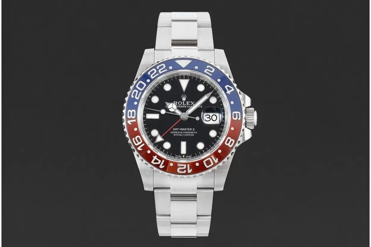 GMT Master II 126710 Pepsi Oys SS / SS Red / Blue C+F V2 VR3285 - Image 3