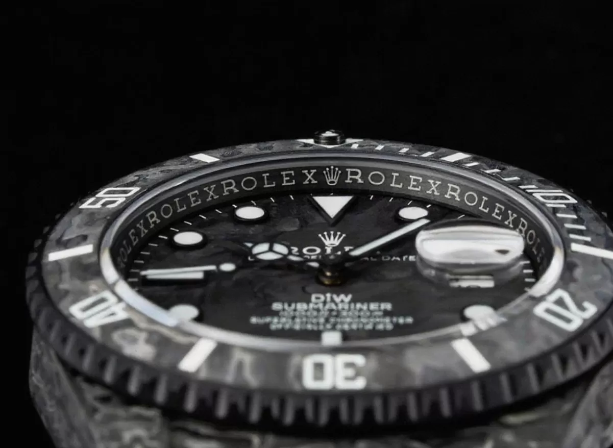 Submariner DIW 40MM Carbon / NY Black / White VSF VS3135 - Image 10