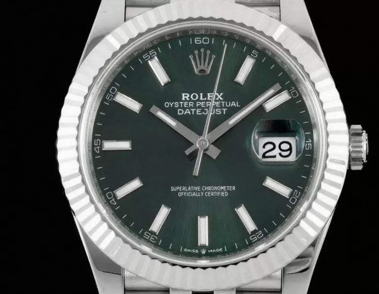 Datejust 126334 41mm Jub SS / SS Green / Stk VSF DD3235 - Image 2