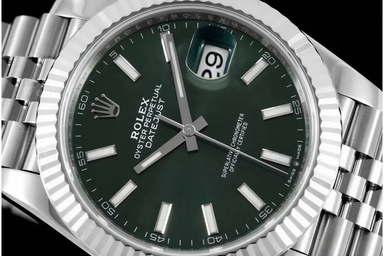 Datejust 126334 41mm Jub SS / SS Green / Stk VSF DD3235 - Image 4