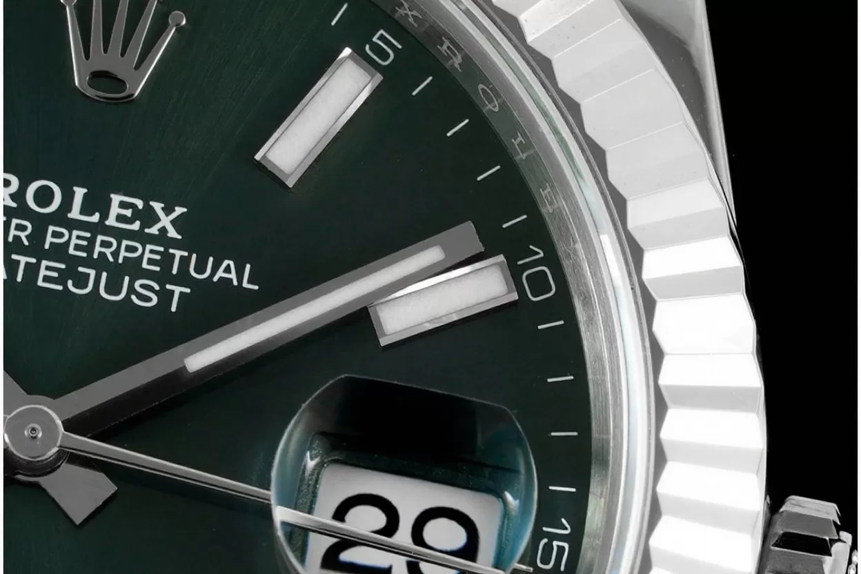 Datejust 126334 41mm Jub SS / SS Green / Stk VSF DD3235 - Image 7