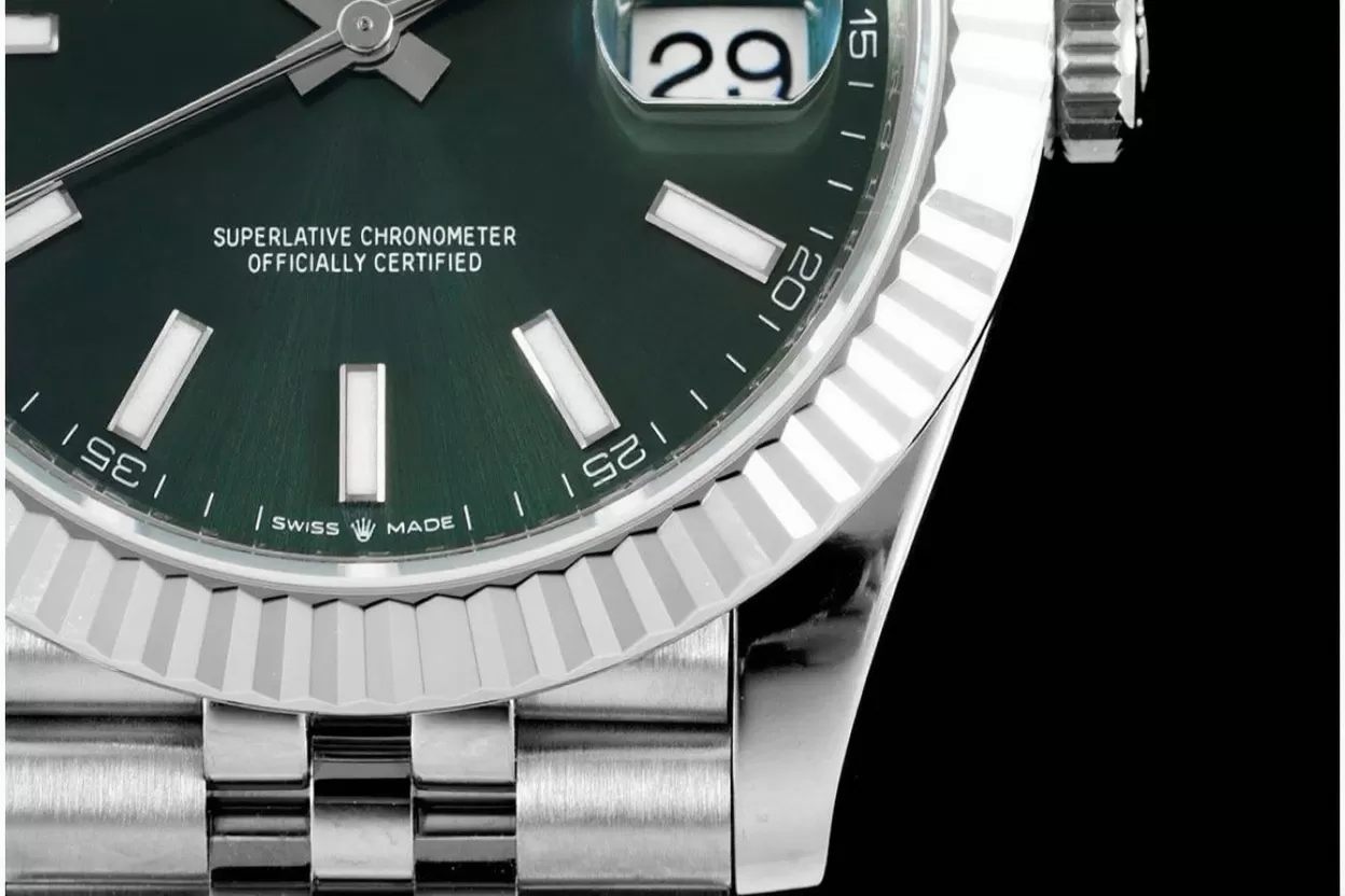 Datejust 126334 41mm Jub SS / SS Green / Stk VSF DD3235 - Image 6