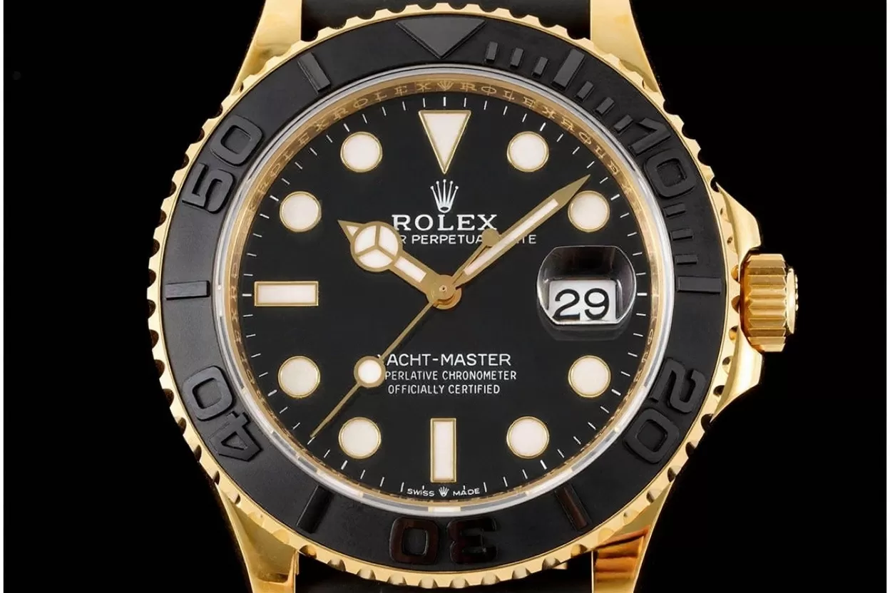 Yacht ?C Master 226658 42mm YG / RU Black / Dot VSF DD3235 - Image 2