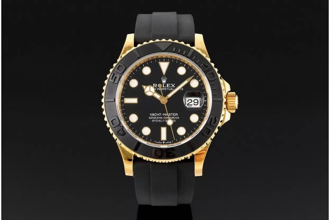 Yacht ?C Master 226658 42mm YG / RU Black / Dot VSF DD3235 - Image 3