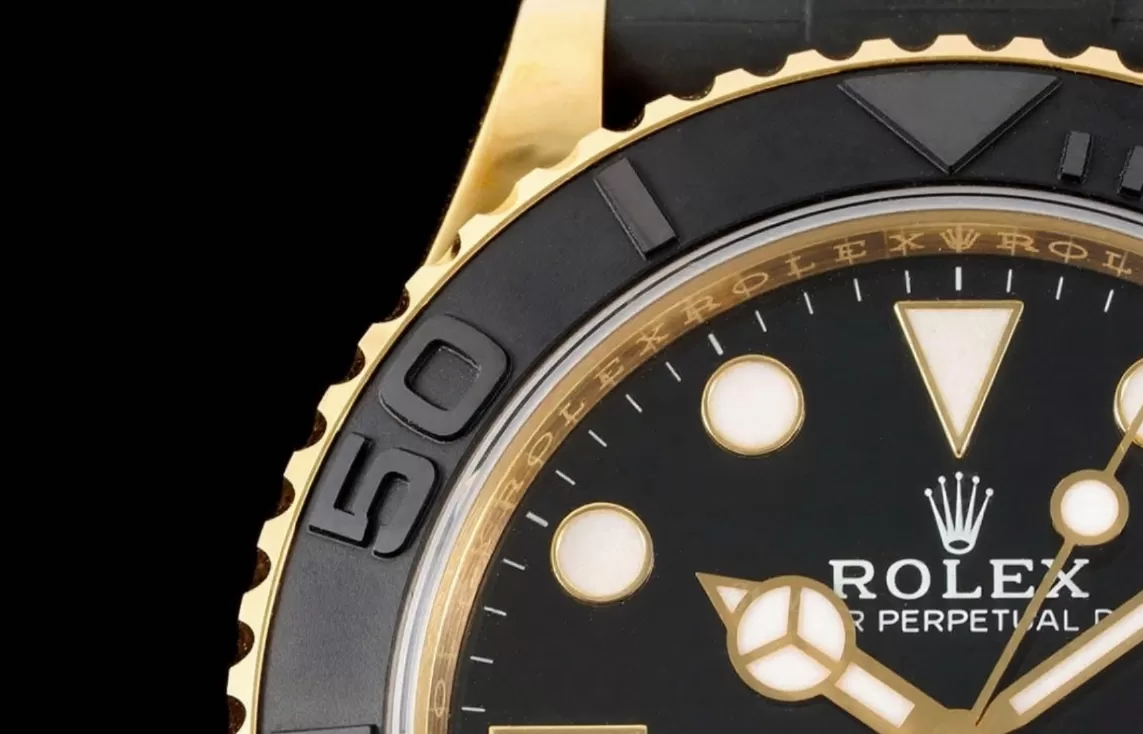 Yacht ?C Master 226658 42mm YG / RU Black / Dot VSF DD3235 - Image 5