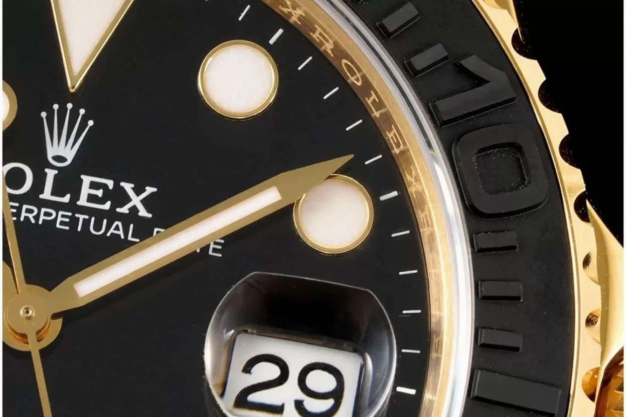 Yacht ?C Master 226658 42mm YG / RU Black / Dot VSF DD3235 - Image 9