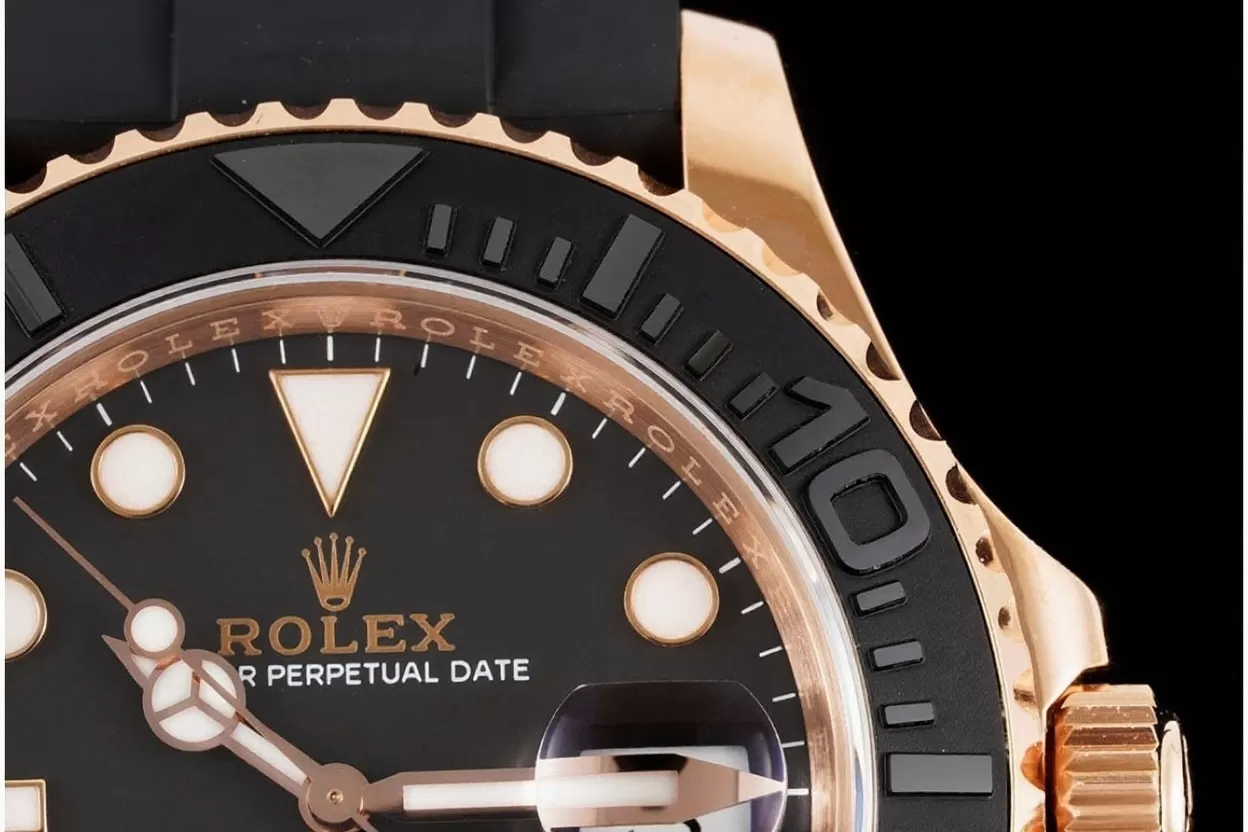 Yacht ?C Master 116655 40mm RG / RU Black / Dot VSF VS3135 - Image 4