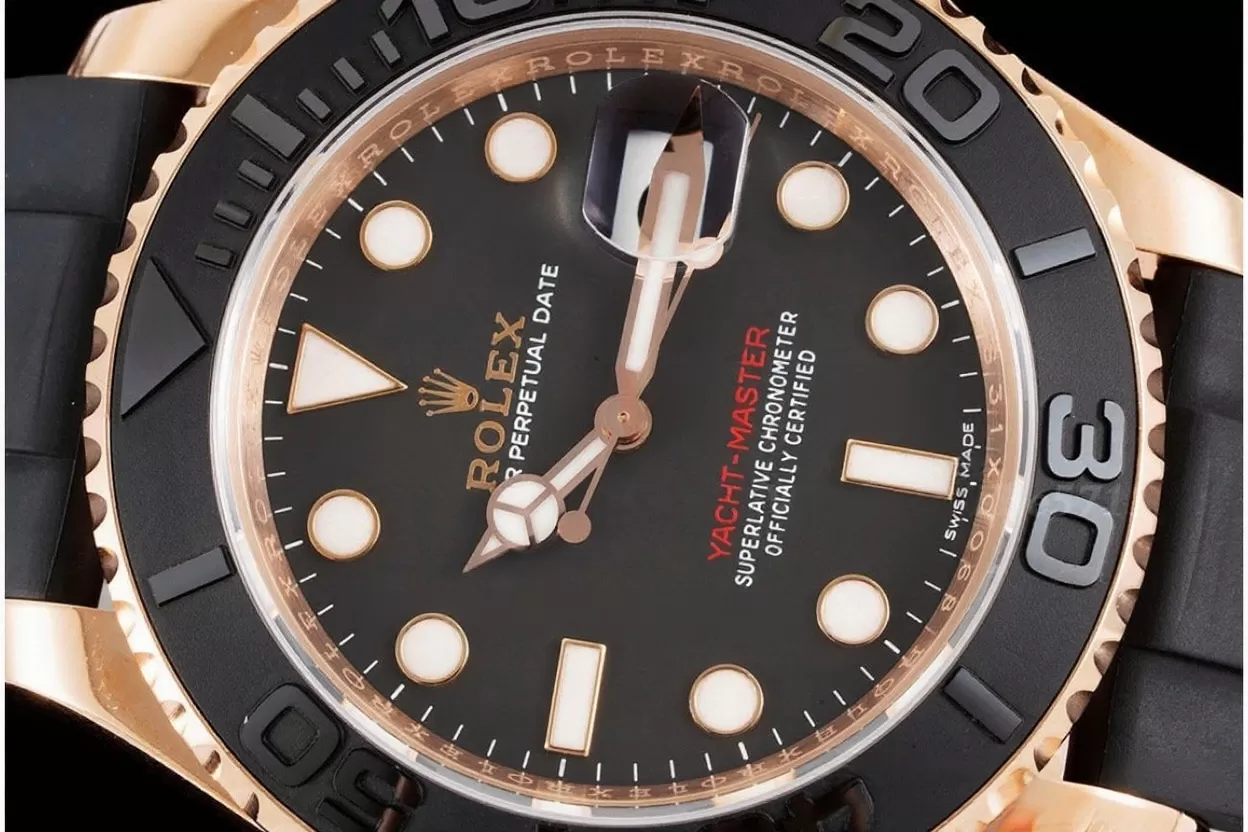 Yacht ?C Master 116655 40mm RG / RU Black / Dot VSF VS3135 - Image 3