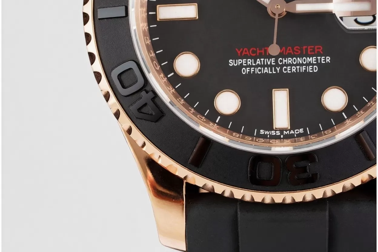 Yacht ?C Master 116655 40mm RG / RU Black / Dot VSF VS3135 - Image 5