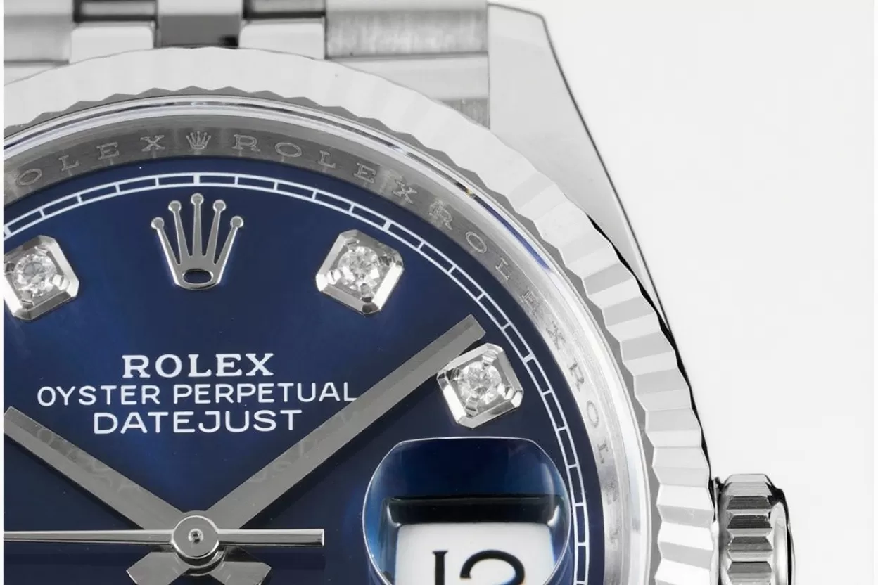 Datejust 126234 36mm Jub SS / SS Blue / Dia VSF DD3235 - Image 3