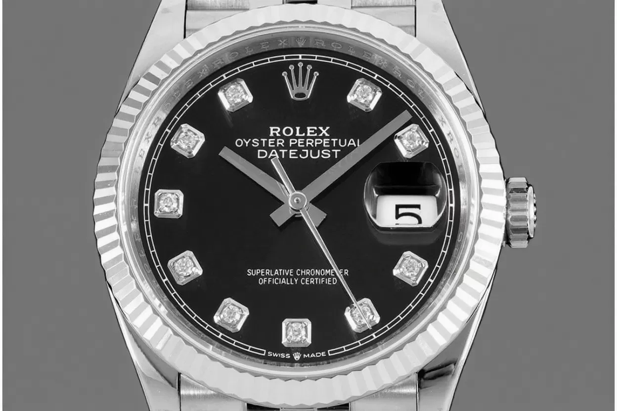 Datejust 126234 36mm Jub SS / SS Black / Dia VSF DD3235 - Image 2