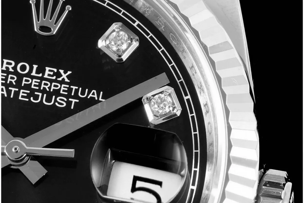 Datejust 126234 36mm Jub SS / SS Black / Dia VSF DD3235 - Image 7