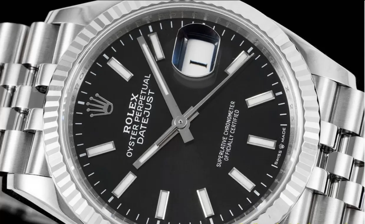 Datejust 126234 36mm Jub SS / SS Black / Stk VSF DD3235 - Image 3