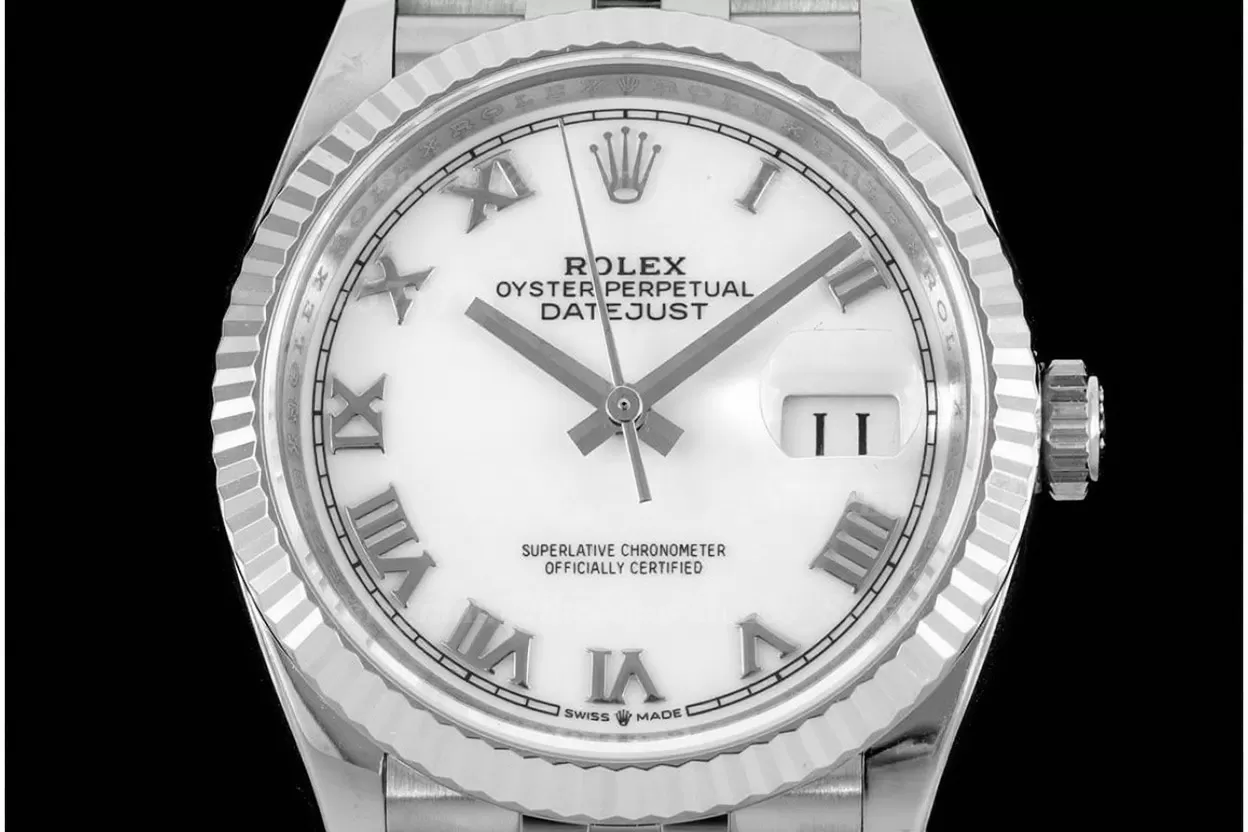 Datejust 126234 36mm Jub SS / SS White / Rmn VSF DD3235 - Image 4